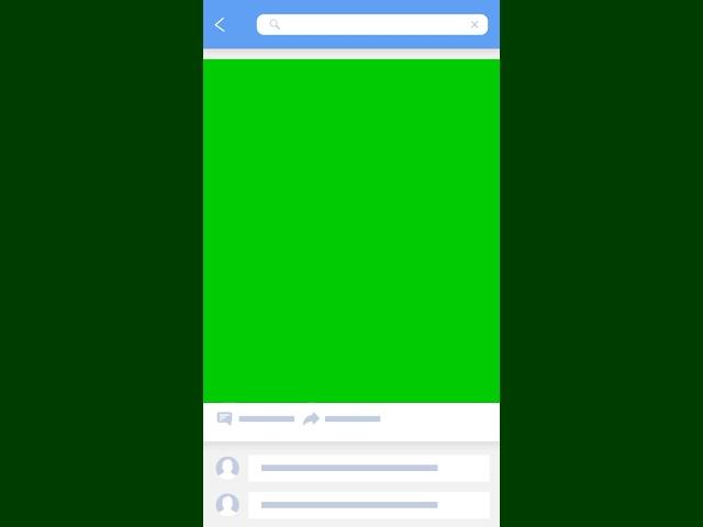 Facebook live and like ok button template green background | green screen template background video