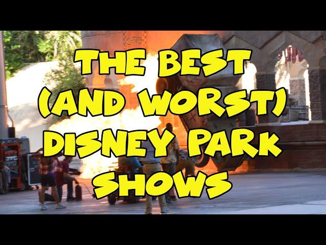 The Best- and Worst- Disney Park Shows I've Seen | Sir Willow's Park Tales