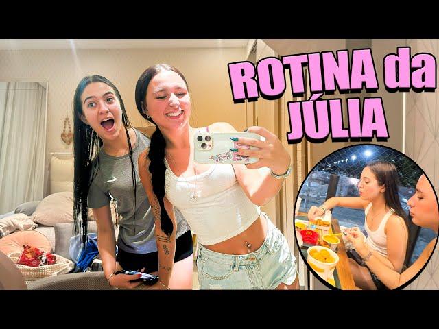 Rotina da noite com a Júlia pimentel!