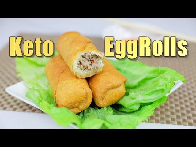 Keto Egg Rolls | The BEST Low Carb Recipe | Keto Chinese Food