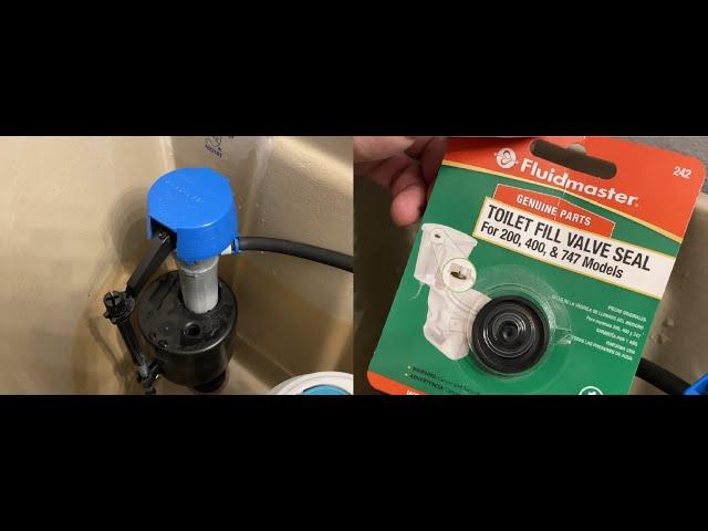 Toilet not filling up or Toilet keeps running (Simple fix. No need to replace Fill Valve Assembly)