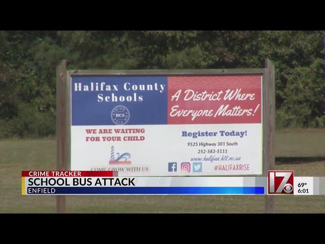 School bus attacked in Halifax County