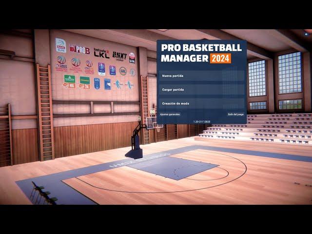 Pro Basketball Manager 2024 - Mejora de rendimiento, nuevas licencias y sistema de copa real