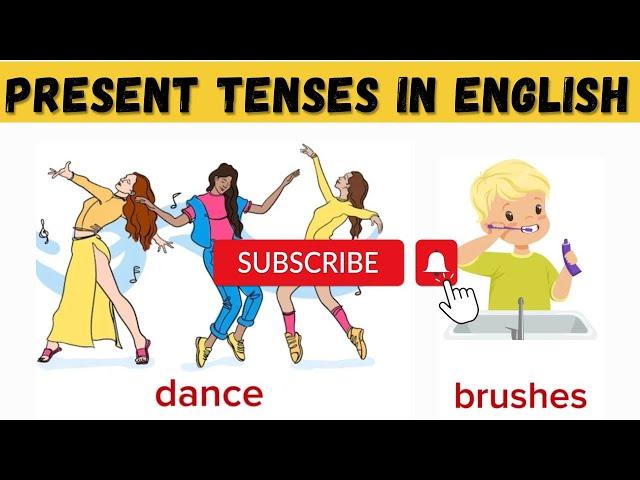 Simple Present Tenses in English || English Listening and Speaking Practice || English Learning