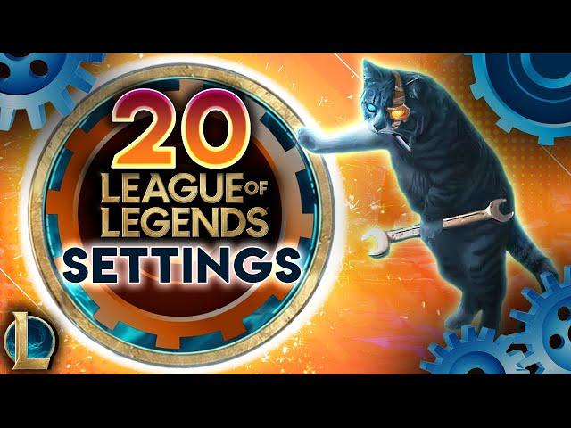 SETTINGS AND HOTKEYS YOU MUST USE TO PLAY BETTER IN LEAGUE