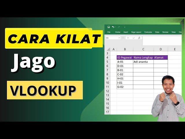 Cara Vlookup Excel Untuk Pemula