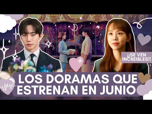 ¡SE VEN INCREIBLES! K-DRAMAS QUE ESTRENAN EN JUNIO 2023 | Melidrama