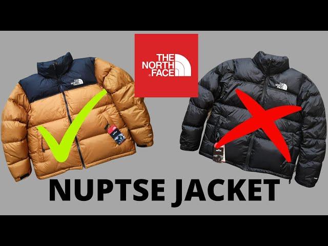 HOW TO SPOT A FAKE NORTH FACE NUPTSE JACKET REAL vs FAKE