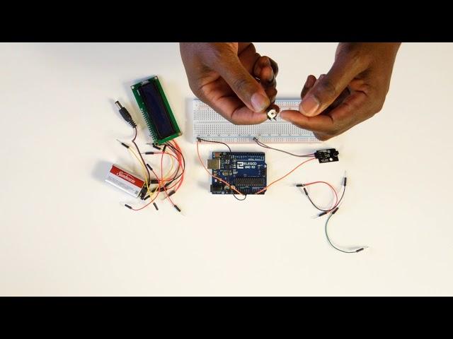 Temperature Measurement and Display on LCD Using LM35 Sensor and Arduino