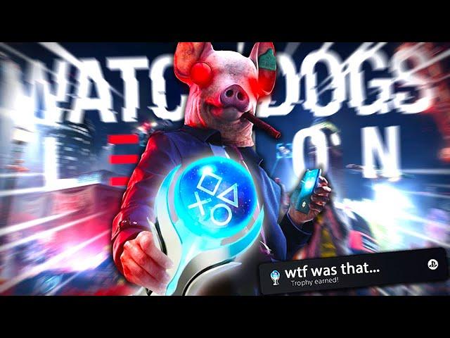 The Watch Dogs Legion Platinum Trophy Is SO BAD It Killed An Entire Franchise...