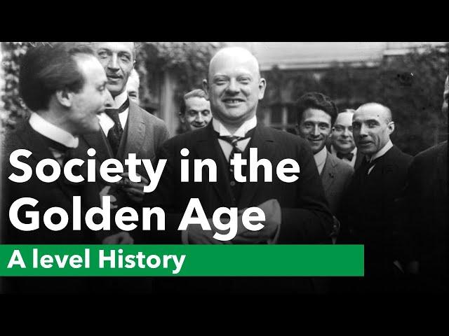 Society in the Golden age of Weimar: A/A* - A level History