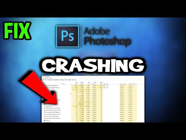 Adobe Photoshop – How to Fix Crashing, Lagging, Freezing – Complete Tutorial