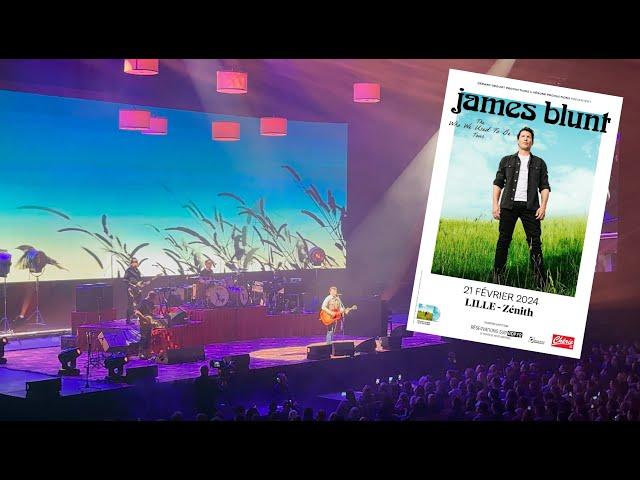 James Blunt - The Who We Used To Be Tour 2024 - FULL CONCERT (Lille FRANCE, 21.02.2024) 4K