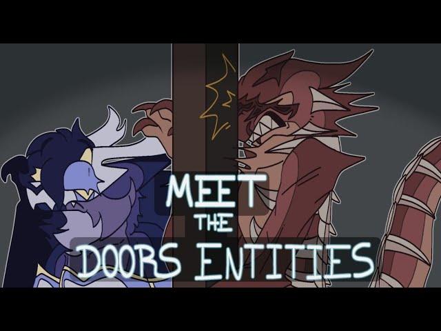 Meet the Doors Entities! (No Roots) || Roblox Doors Animation Meme