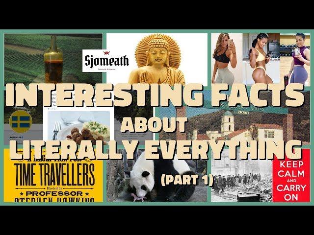 Interesting Facts About Literally Everything (Part 1)