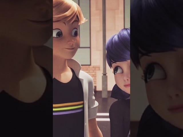 Marinette and Adrien Singing Wellerman Edit || #shorts