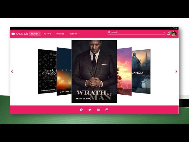 Vuejs - Vuetify UI Design, Movie Application - API - Intro part1/7