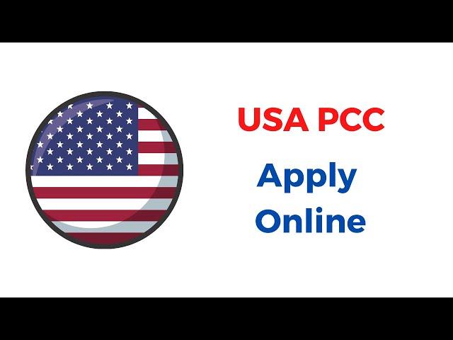 USA PCC | FBI Police Clearance Certificate from outside USA