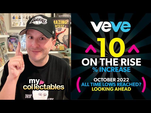 10 Veve Comics and Collectibles on the RISE! Solid Percentage Increases!