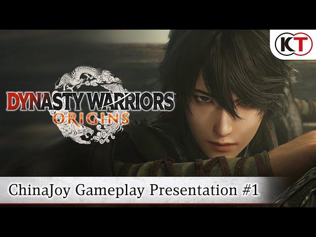 DYNASTY WARRIORS: ORIGINS – ChinaJoy Gameplay Presentation #1: Tutorial