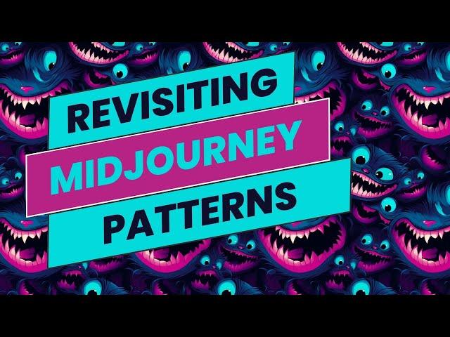 Revisiting Midjourney Patterns, October 2023: New Ideas, Prompts  + How To Sell Your Patterns