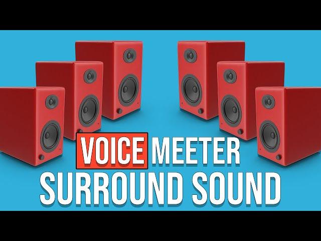 Surround Sound in Voicemeeter Banana the Easy Way