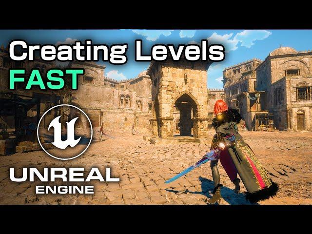 This is the FASTEST way to create Levels in Unreal Engine 5