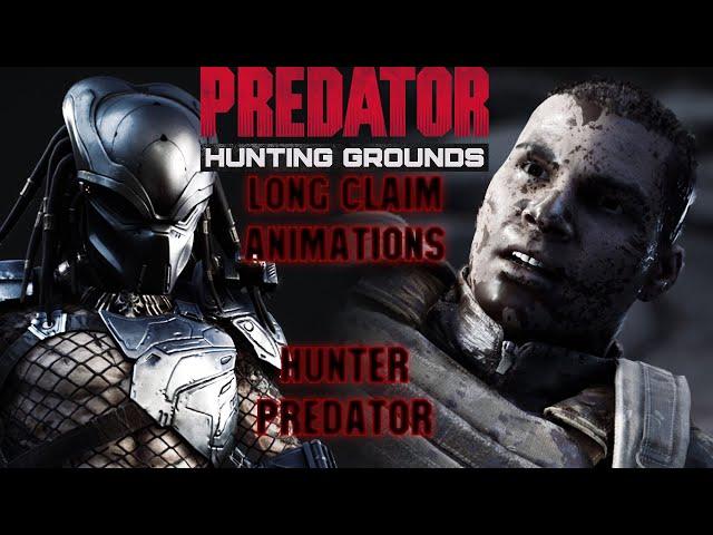 Predator: Hunting Grounds - Long Claim Cinematics with Vanilla Hunter