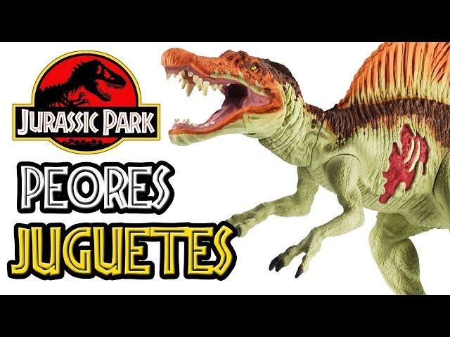 LOS PEORES JUGUETES DE JURASSIC PARK