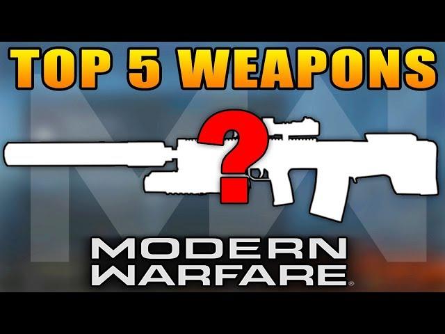 Top 5 Best Guns in Modern Warfare ( Best Weapons MW)