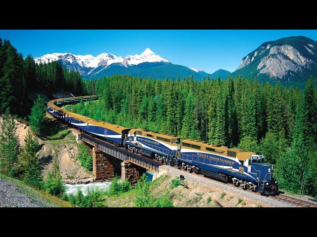 Inside Canada's MOST LUXURY Train - The Rocky Mountaineer.
