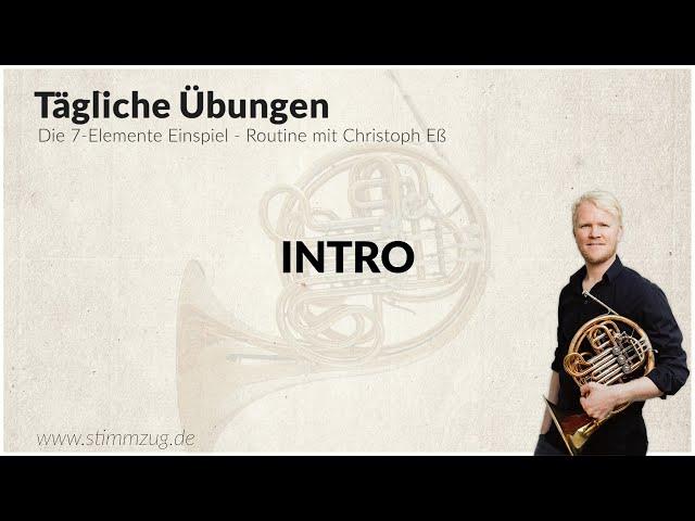 Horn Einspielübungen / Warm Up mit Christoph Eß