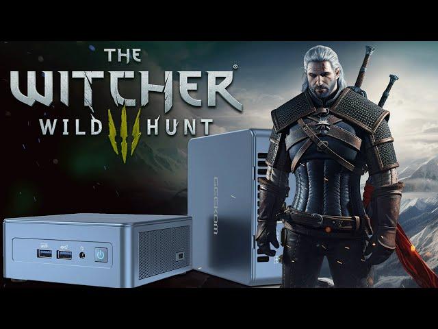 The Witcher 3 auf MINI PC - Geekom IT13 Gaming Test