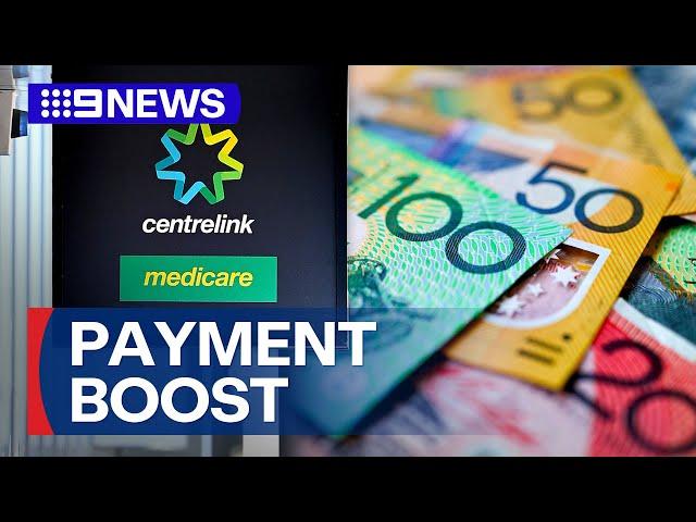 Millions set for payment boost | 9 News Australia