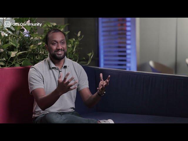 Rohit Radhakrishnan, Regional Community Manager APAC @UiPath