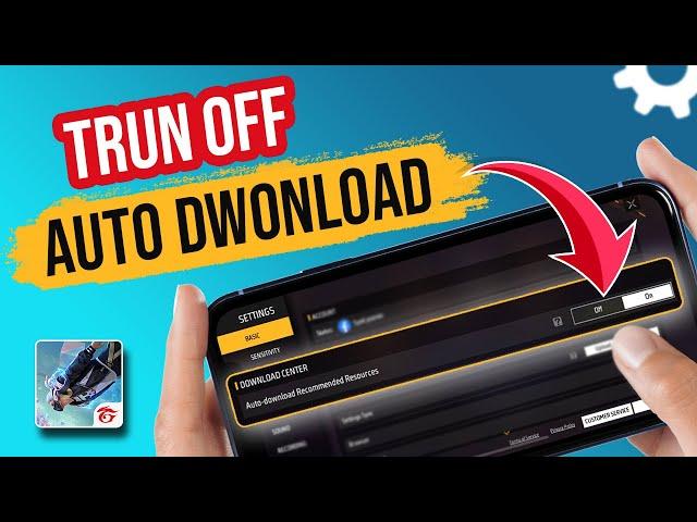 How to turn off auto download on Free Fire iPhone | Disable auto download in FF iOS