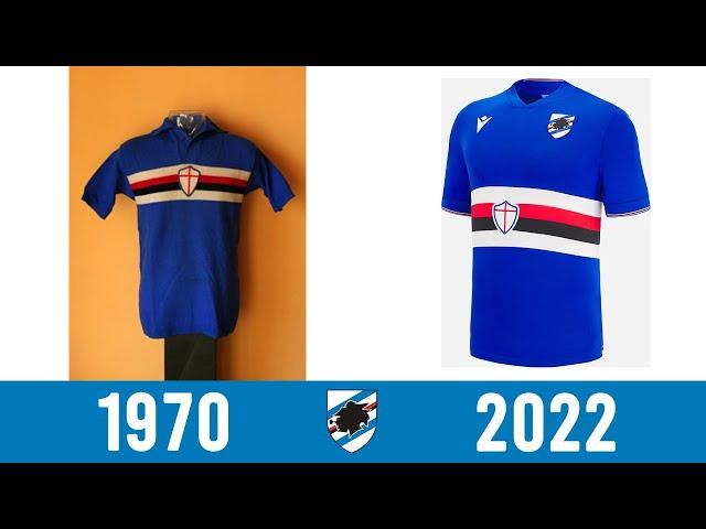 Sampdoria Kit History: 1970-2022