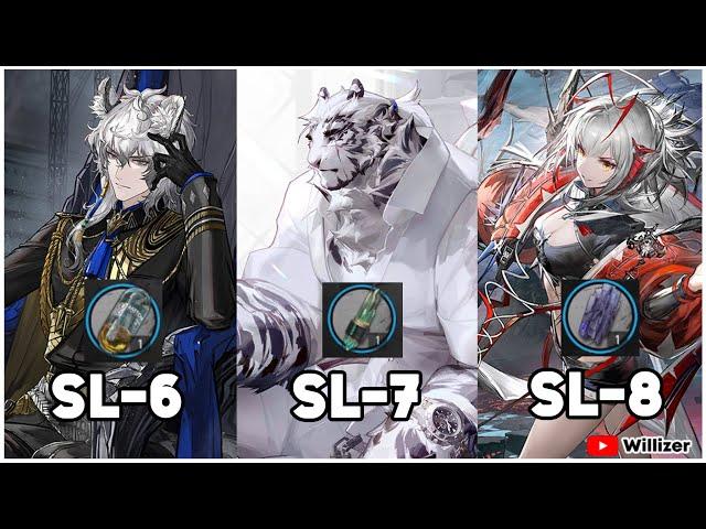 SL-6, SL-7, SL-8 | Speedy Trust Farm Easy Strategy【Arknights】