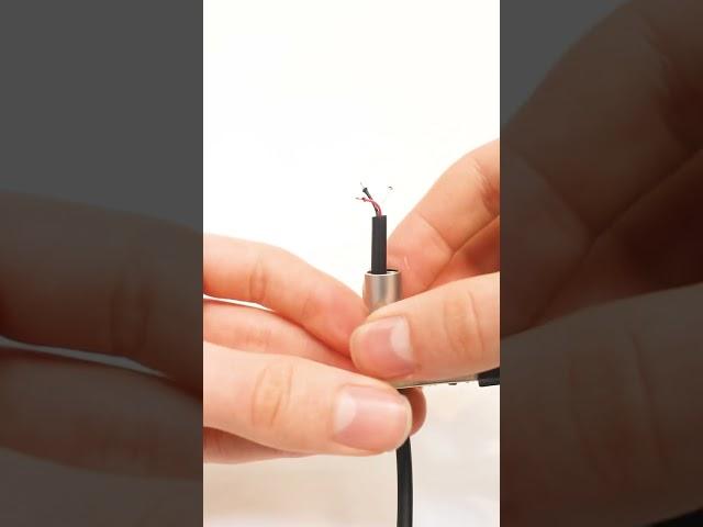 How to replace a 3.5mm jack on a headphone cable