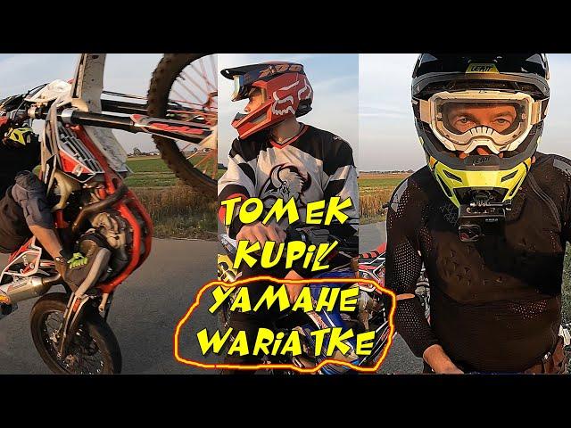 TOMEK KUPIŁ YAMAHĘ WARIATKE  !!! 450CC 55 KUCA NA KOLE!!!