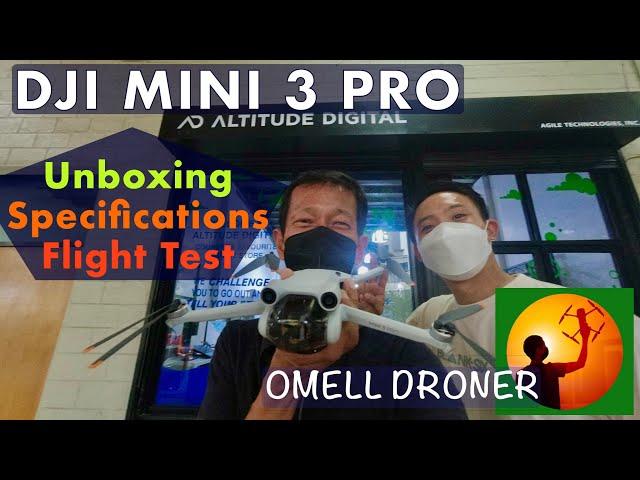 Ang BAGONG DJI MINI 3 Pro: UNBOXING | FIRST FLIGHT | NEW FEATURES | plus BIRD ATTACK