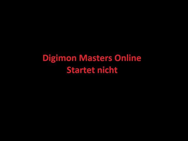 DMO | Fehler startet nicht | Tai Yagami