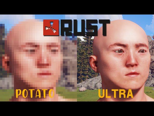 Rust Potato VS Ultra Graphics Settings 2020 | Max Graphics | Gameplay PC