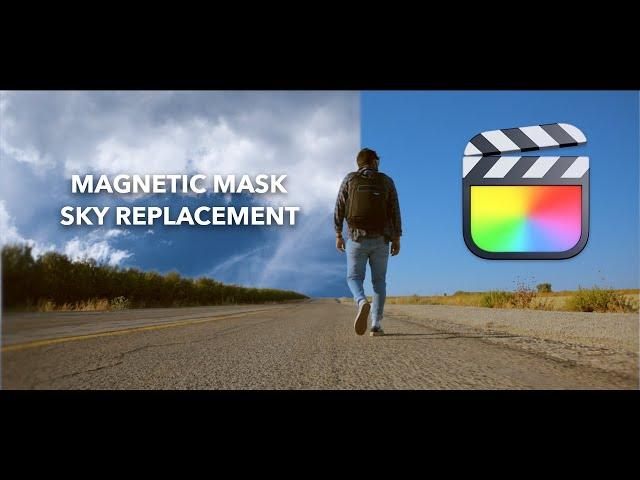 Replacing a Sky with the Magnetic Mask in Final Cut Pro 11