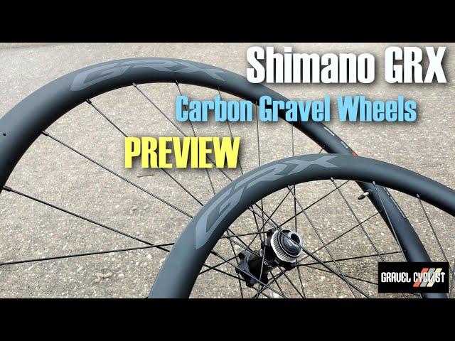 Shimano GRX Carbon Gravel Wheels: Preview