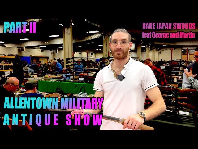 Japanese swords at ALLENTOWN military antiques show