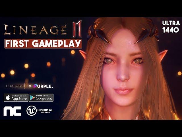 LINEAGE 2M Gameplay PC - Mobile on Ultra 1440p MMORPG on Unreal Engine 4