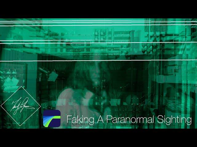 Faking A Paranormal Photo Quick And Easy Tutorial