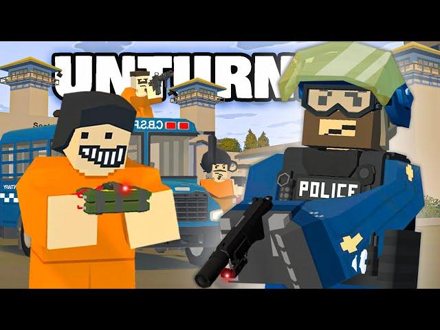 I SPENT 24 HOURS AS A PRISON GUARD IN UNTURNED LIFE RP...