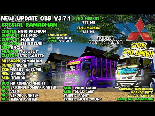 SHARE OBB V3.7.1 SPESIAL RAMADHAN  | SOUND CANTER NGIR PREMIUM | FULL FITUR & MARKAS | SIZE 700 MB